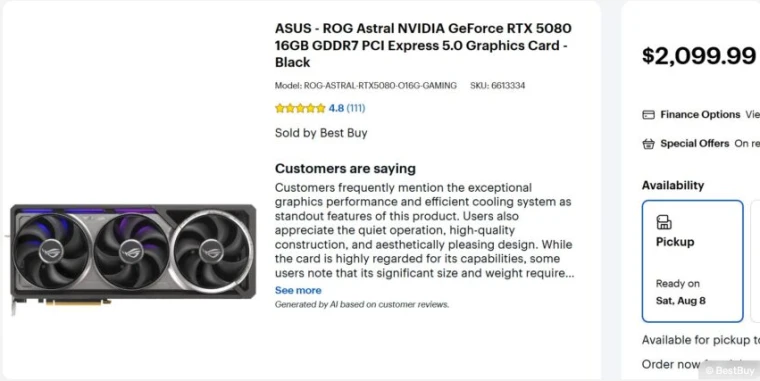 国外显卡一样涨疯了！RTX 5080比原价5090还贵